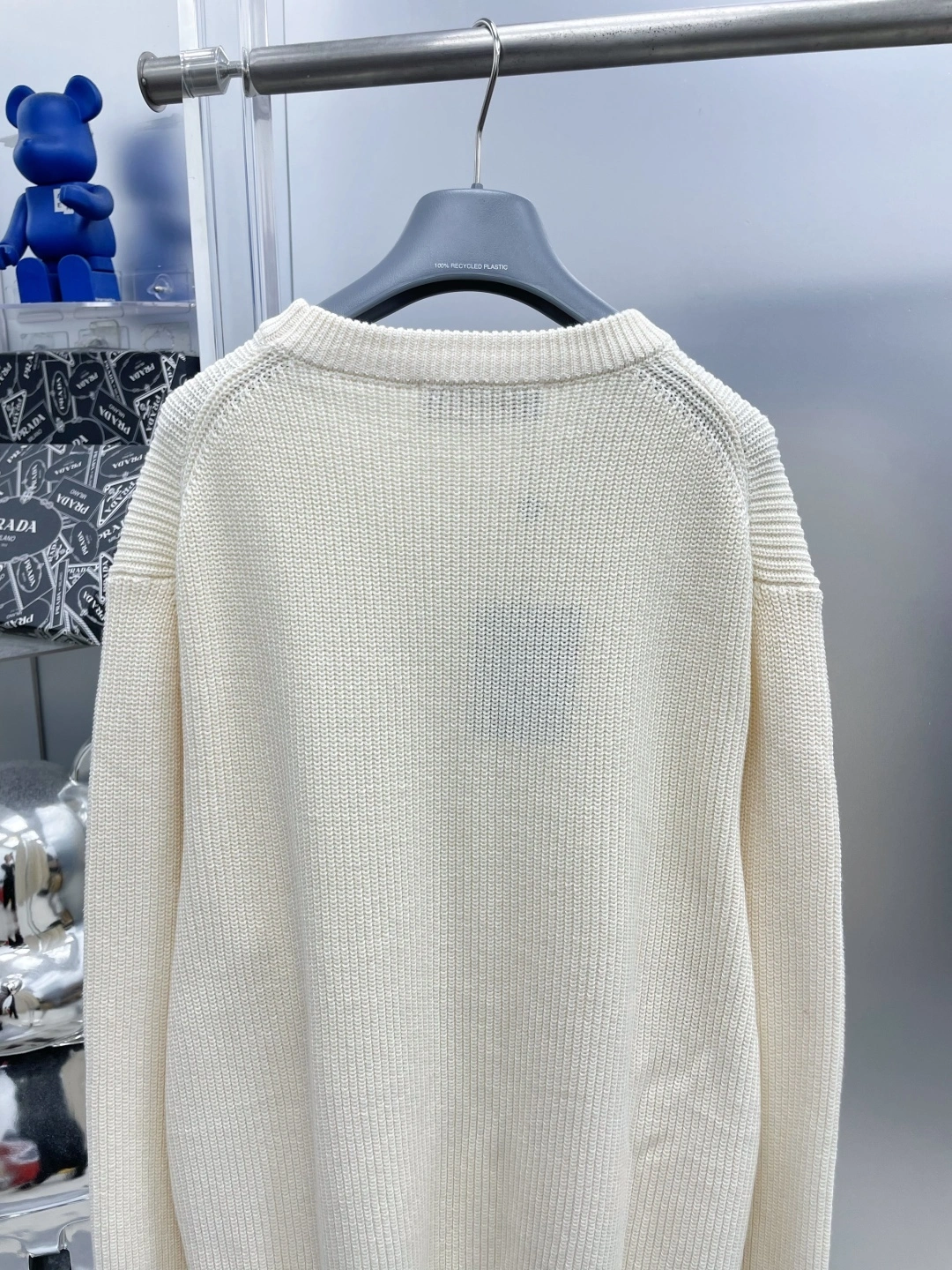 wg.luxury-- 8V embroidery cashmere wool oversize item: E-F000J0202